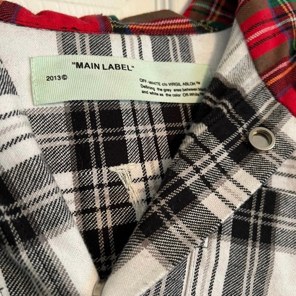 OFF-WHITE C/O VIRGIL
ABLOH 2018 Flannel Jacket - Picture 3 of 3